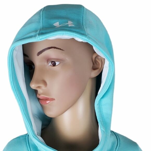 Under Armour Mint Green Cold Gear Hoodie - Picture 3 of 5